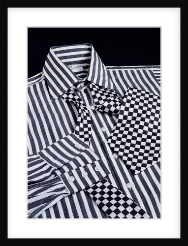 Shirt and tie. England and France, 1970 by Yves Saint Laurent