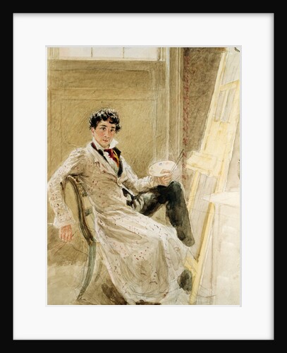 Portrait of James Holland by William Henry Hunt