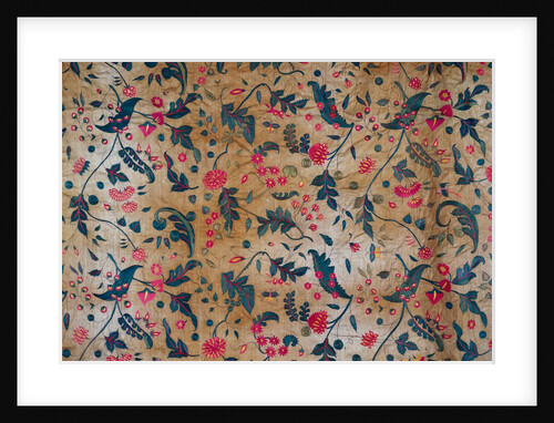 Window curtain. India, mid-18th century by Unknown