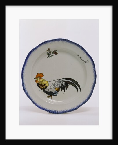 Plate from the Rousseau Service by Felix Braquemond
