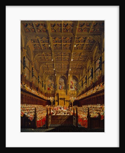 Queen Victoria opening Parliament in 1859 by Joseph Nash