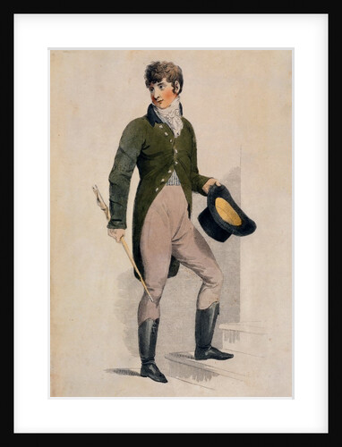 Men's Fashionable Morning Walking dress. Paris, France, 1806 by Anonymous