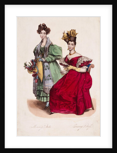 Morning and Evening Dress. England, 1831 by Unknown