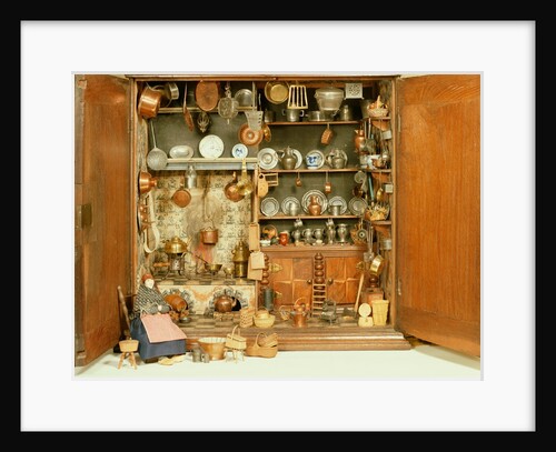 Dolls' kitchen. Holland, mid-17th century by Anonymous