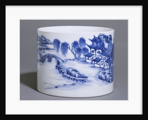 Brush pot by Unknown