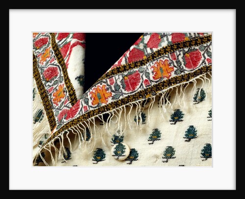 Waistcoat, detail by Unknown