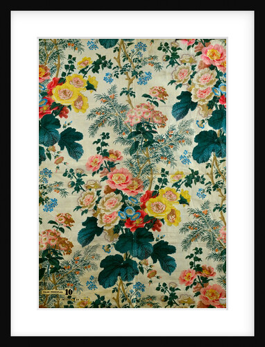 Roller printed. England, mid-19th century by Unknown