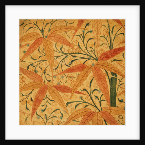 Wallpaper Design, from The Godwin Sketchbooks. England, 19th century by Edward William Godwin