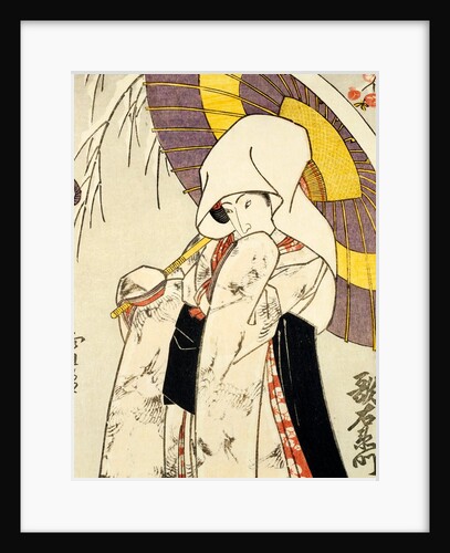 The Heron Maiden by Utagawa Kunisada