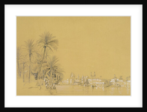 General View of Baghdad, in Egypt by Eugène N. Flandin