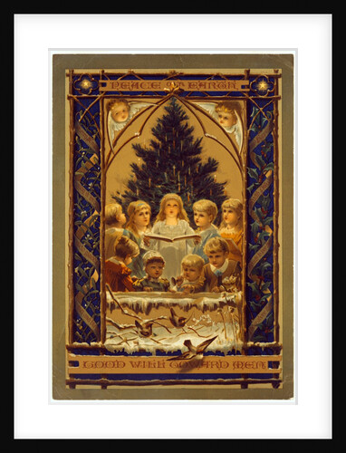 Prize-winning Christmas Card. by Anonymous