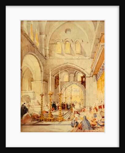 Holy Sepulchre by Thomas Allom