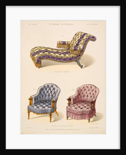 Page from Le Magasin de Meubles by Anonymous