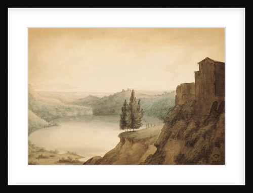 The Lake of Nemi by John Robert Cozens