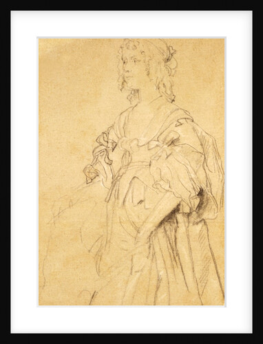 Portrait of Anne afterwards Baroness Lovelace and Wentworth by Anthony Van Dyck