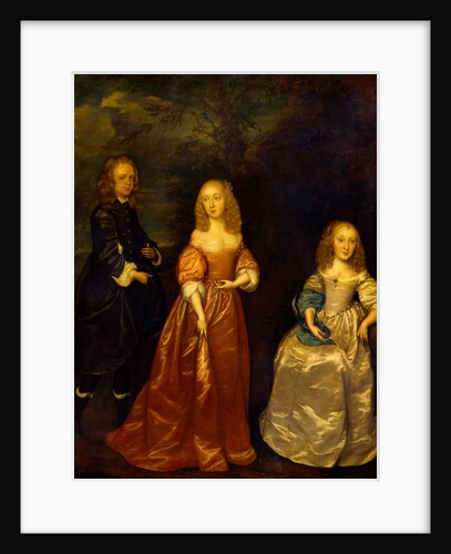 Elizabeth Dysart with her Husband and Sister by Joan Carlile