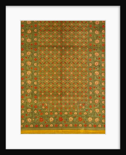 Brocade saddle cloth. Ahmedabad, India, 19th century by Unknown