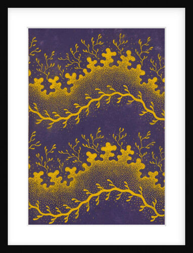 Textile design, from the Mulhouse Pattern Book. France, 19th century by Anonymous
