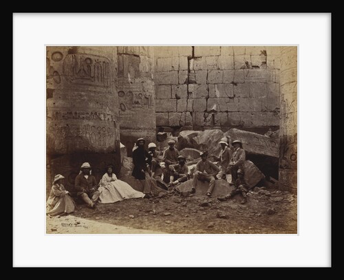 Hall of Columns by Francis Bedford