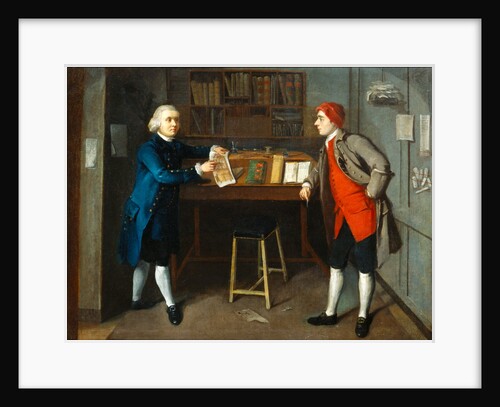 A Cabinet Maker's Office. Great Britain, c.1770 by Unknown