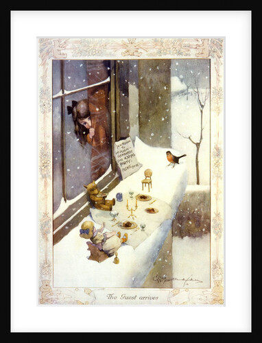 The Guest Arrives by George Ernest Studdy