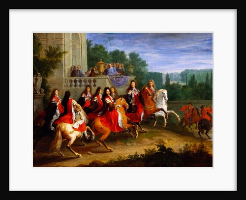 The Colbert Family by Adam Francois van der Meulen