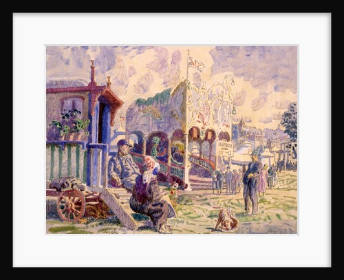 The Fair Ground, Hampstead Heath by Walter Bayes