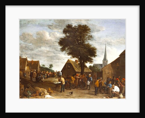 A Flemish Village Festival by David Teniers The Younger