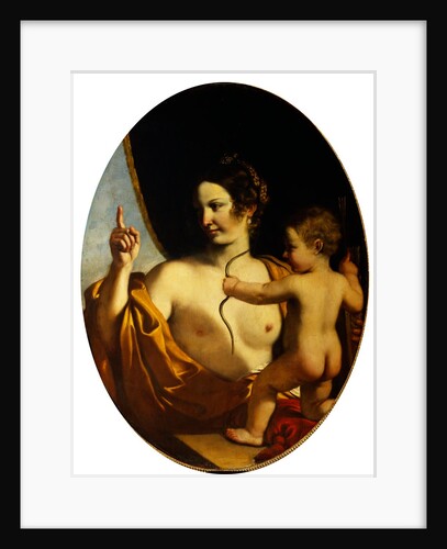Venus and Cupid by Guercino