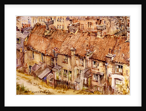 Cottages at Crouch End Hill by Constance L. Lee