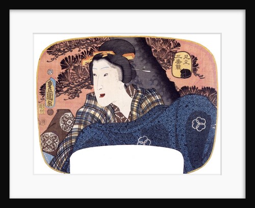Allusion to the Character Okina by Utagawa (I) Kunisada