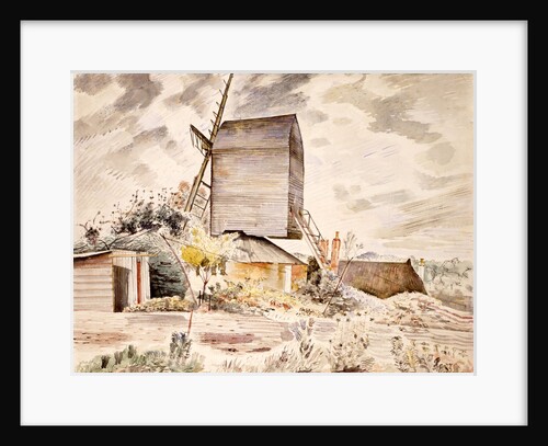 Post Mill, Finchingfield by Michael Rothenstein