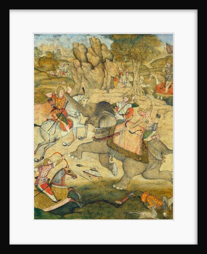 Battle between soldiers by Unknown