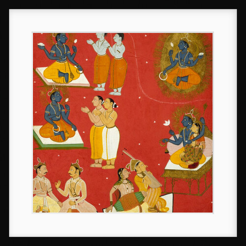 Four manifestations of Vishnu by Unknown