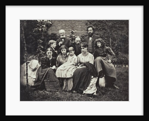 William Morris, Edward Burne-Jones & Family by Frederick Hollyer