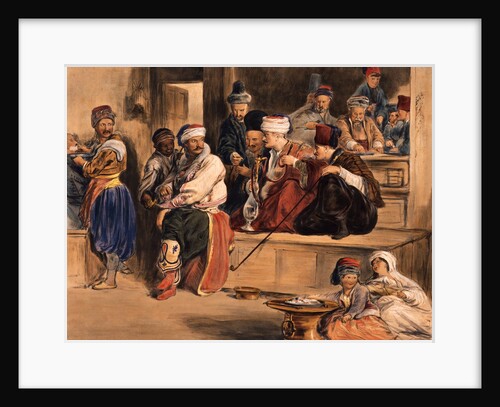 The Turkish Courier relating the News of the Capture of Acre by David Wilkie