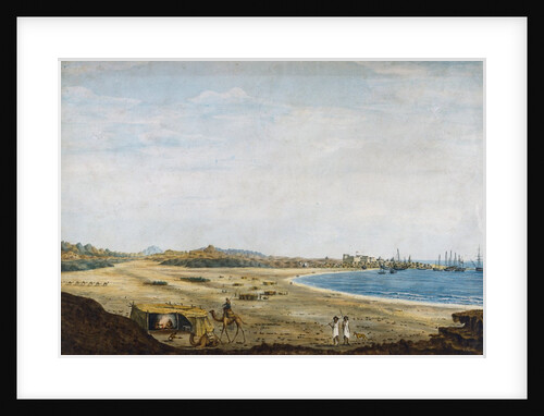 Town and Harbour of Cosire Red Sea by Robert Moresby(Captain)