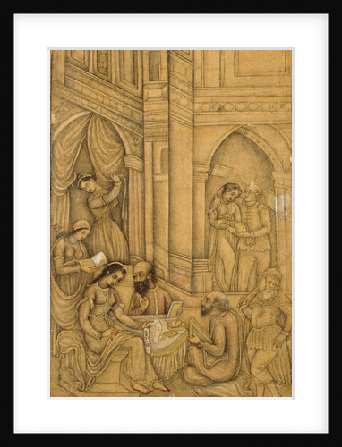 Lady in discussion with an advisor by Unknown