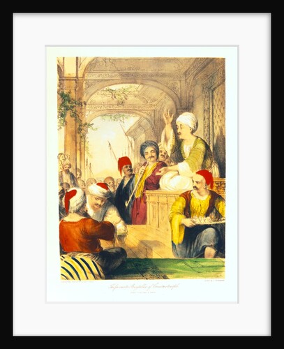 The Favourite Story Teller of Constantinople by Thomas Allom