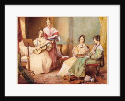 The Four Daughters of Archbishop Sumner by George Richmond