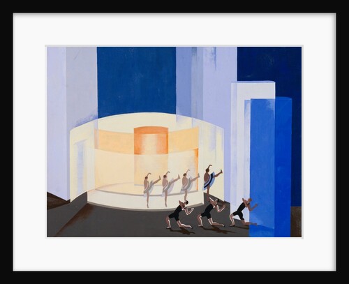 Design for stage set by Alexandra Exter