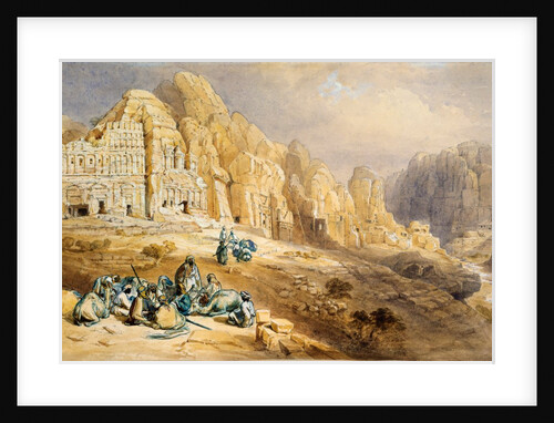 Principal range of tombs by William Henry Bartlett