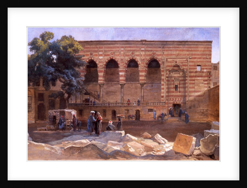 El Mahkemeh or court of the Cadi by Frank Dillon