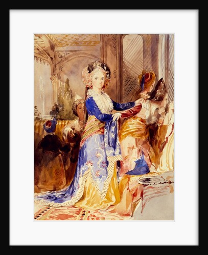 The Favourite Odalisque by Thomas Allom