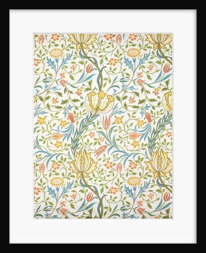 Flora wallpaper by William Morris