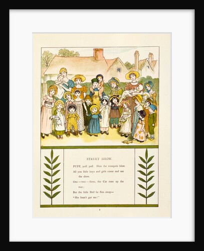 Page from Marigold Garden by Kate Greenaway