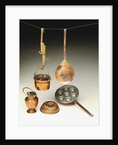 Minature Kitchen Utensils. Netherlands, 17th century by Anonymous