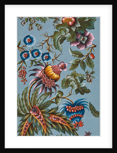 Silk design. France, early 18th century by Unknown