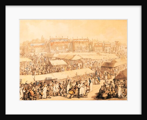 Brook Green Fair by Thomas Rowlandson