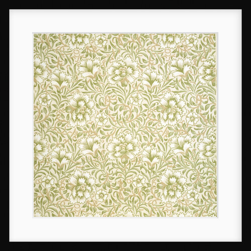 Carnation wallpaper by Kate Faulkner